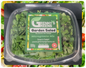 Garden Salad Microgreens - 100g Clamshell