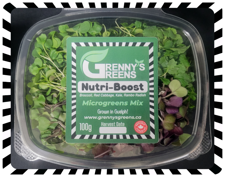 Nutri-Boost Microgreens - 100g Clamshell